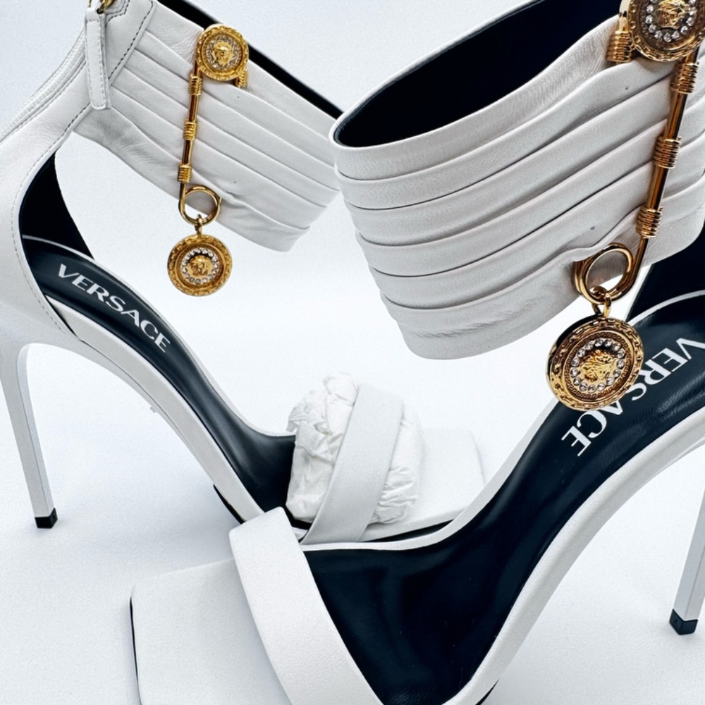 VERSACE -  White Stilettos R1.349